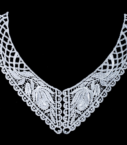 Guipure Lace Collar 30989 - Click Image to Close